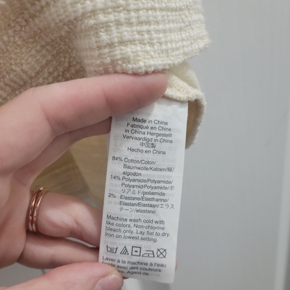 Madewell Textural Knit Ruffle-Neck Top - Picture 9 of 11